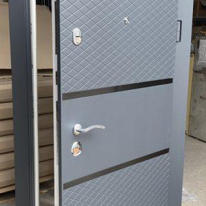 Дверь входная Redfort Грация 960х2040 мм Антрацитовый/Белый матовый (23332057) - фото 5 Дверь входная Redfort Грация 960х2040 мм Антрацитовый/Белый матовый (23332057) - фото 5