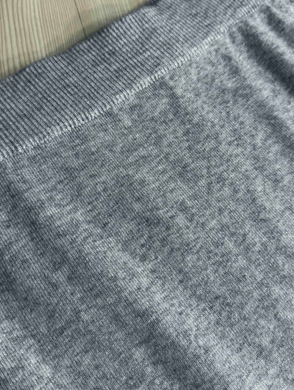 Юбка женская Accorddream 8631 вязаная миди с разрезом OS Серый (5432) - фото 5