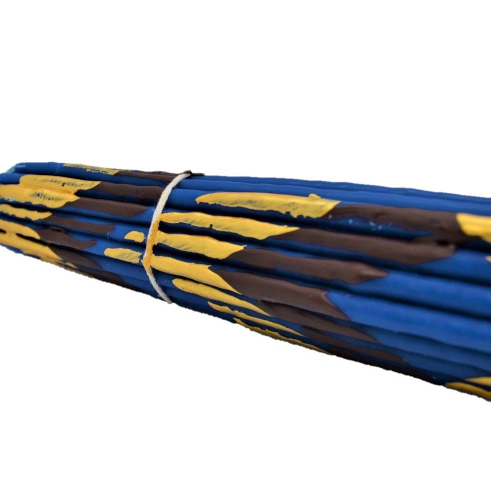 Свічки Єрусалимські парафінові 25 см 33 шт. Синій (101-2991) - фото 3