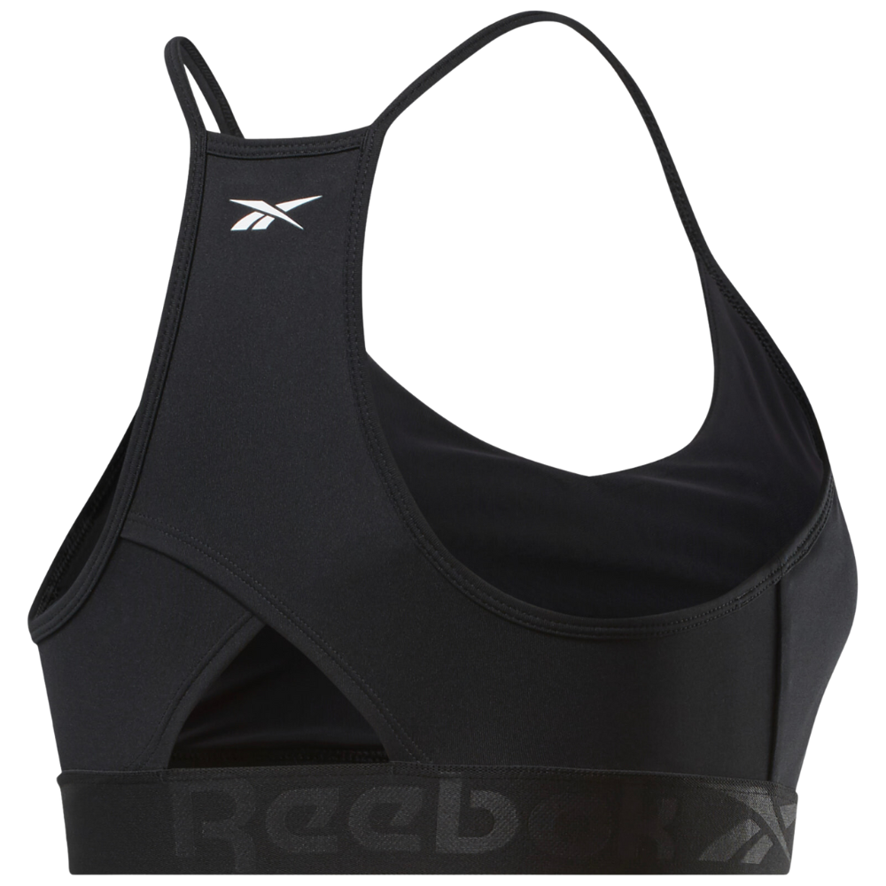 Топ женский Reebok Strappy Back Low-Impact FQ0397 XS Черный - фото 2