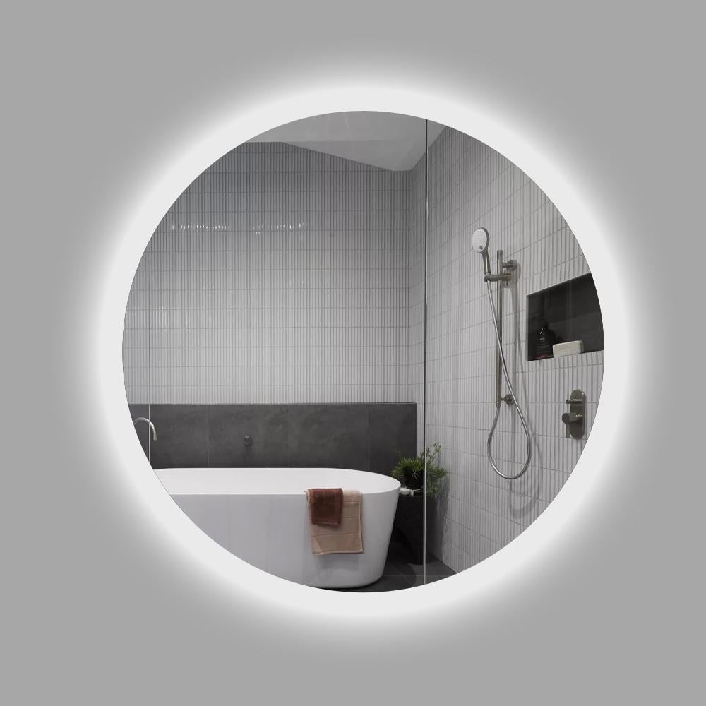 Зеркало с контурной LED подсветкой 700х700 мм (kR-02-700) - фото 1 Зеркало с контурной LED подсветкой 700х700 мм (kR-02-700) - фото 1