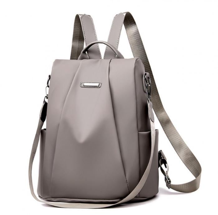 Рюкзак женский трансформер 3-в-1 31х28х12 см Серый (СР-5720-1)