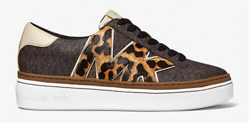 Кросівки Michael Kors Chapman Logo and Leopard Print US 7 р. 37 (34570651)