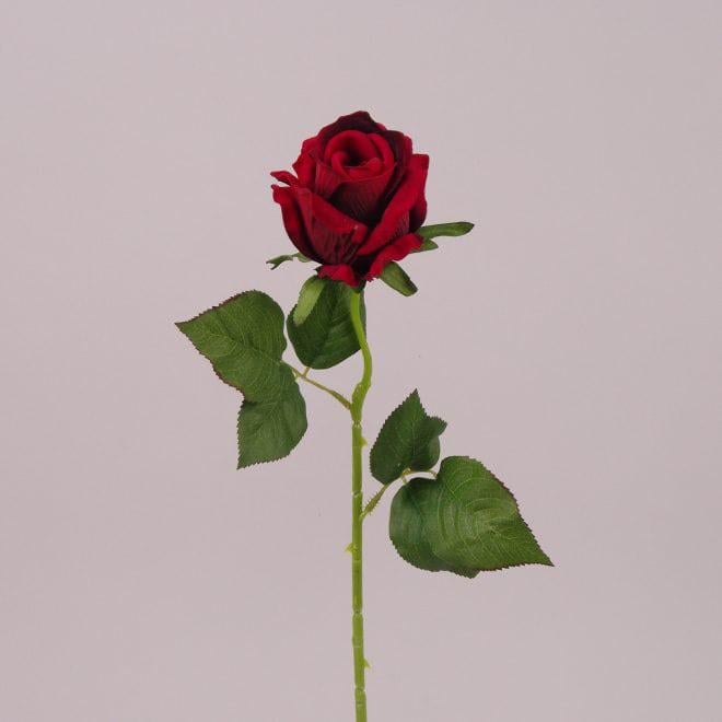 Искусственный цветок Flora Роза Красный (71817)