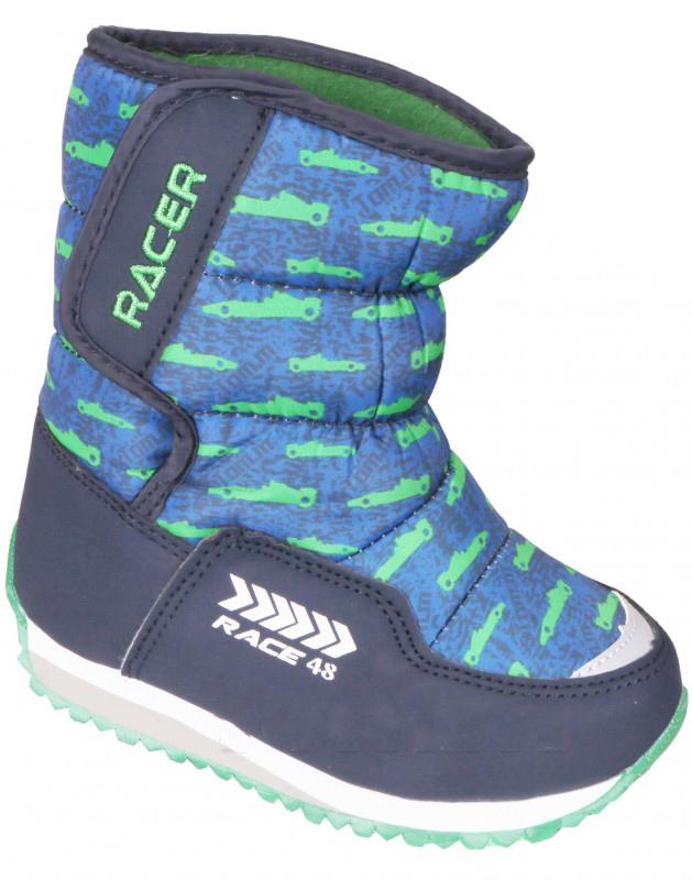 Дутики с натуральной шерстью TOM.M 5122F р. 28 Бирюзовый