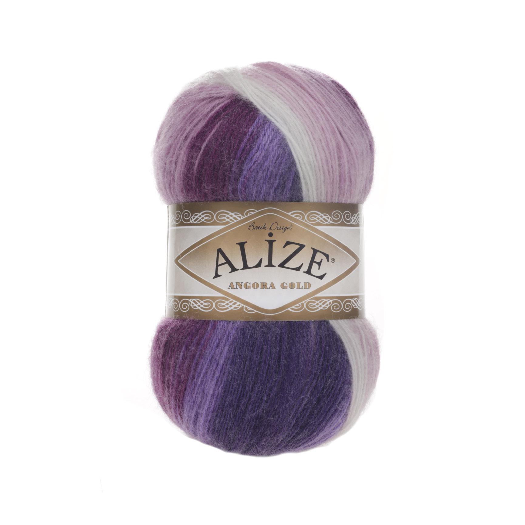 Пряжа Alize Angora Gold Batik 2630 (6337)