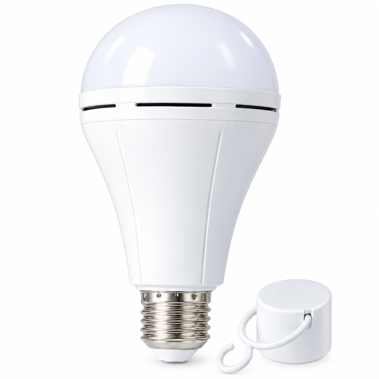 Лампа аккумуляторная IT899 LED 20W с цоколем E27 Белый (65921)