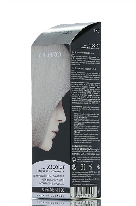 Крем-фарба для волосся стійка C:EHKO Color Creme 180 (8428)
