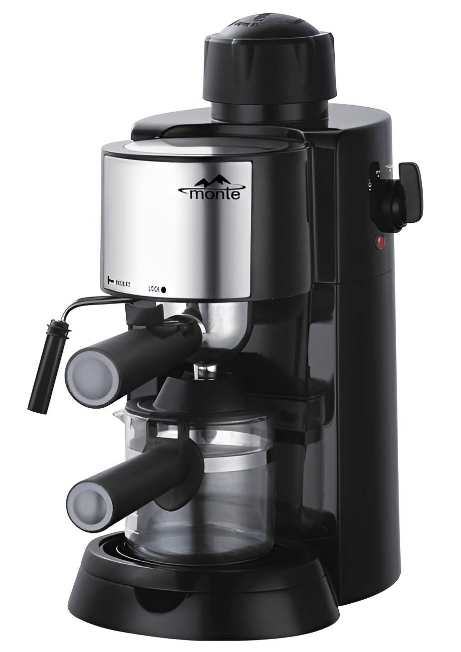 Кофеварка эспрессо Monte MT-1451 Розовый (114897) Кофеварка эспрессо Monte MT-1451 Розовый (114897)