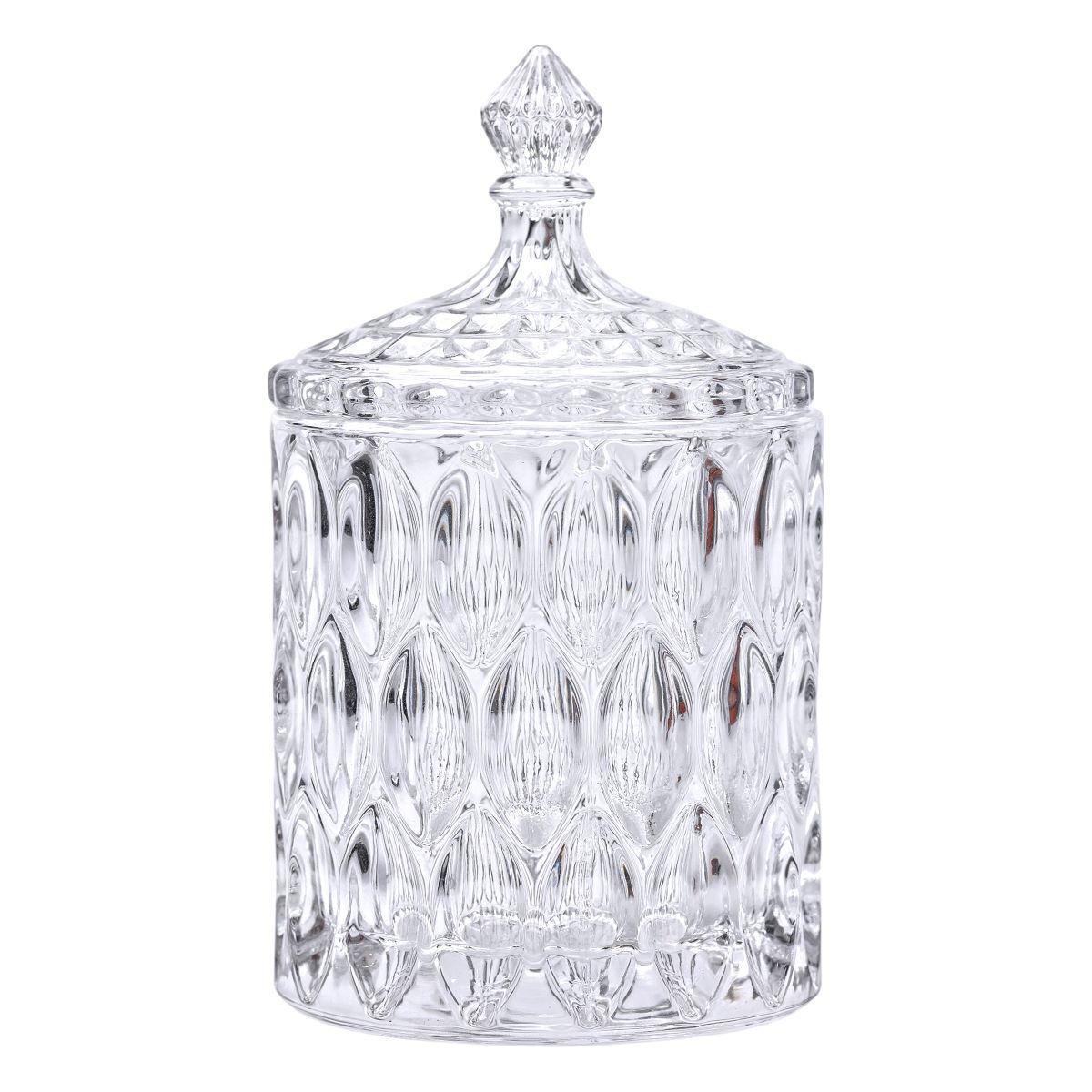 Цукорниця з кришкою кругла скляна Ø 7,5 см (HP-4-102) - фото 2 Цукорниця з кришкою кругла скляна Ø 7,5 см (HP-4-102) - фото 2