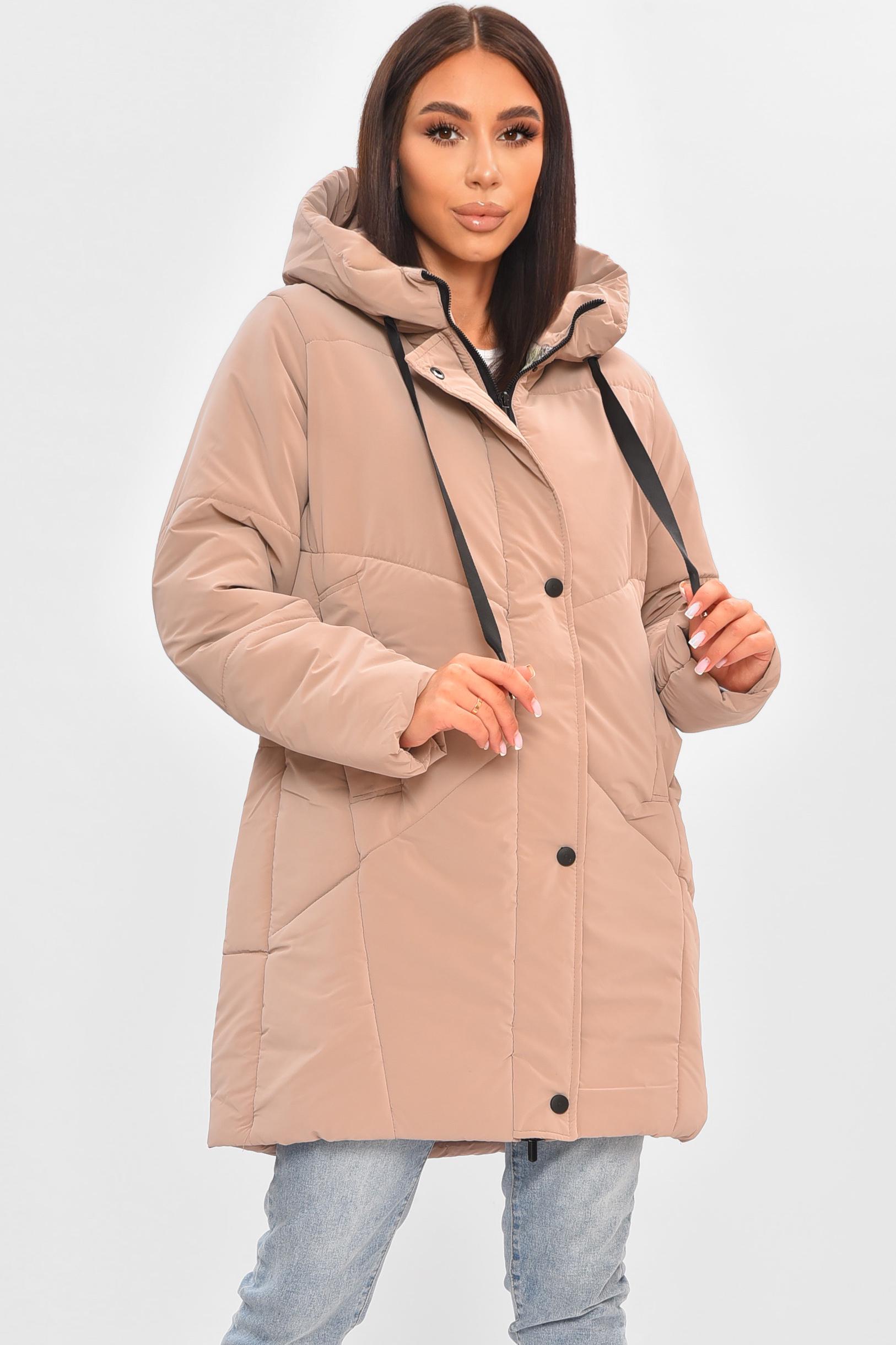 Куртка женская демисезонная M Розовый (205482)