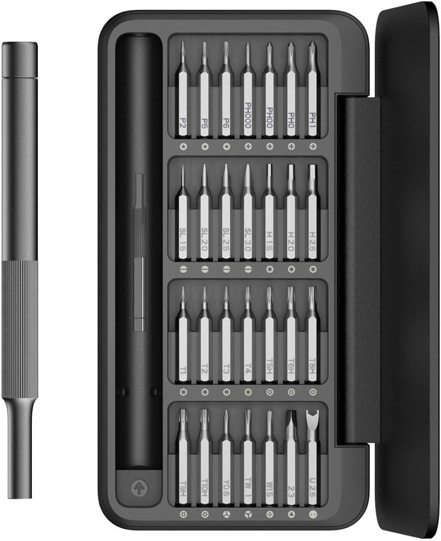 Отвертка HOTO Precision Screwdriver Set 28в1 Dark Grey (QWLSD009)