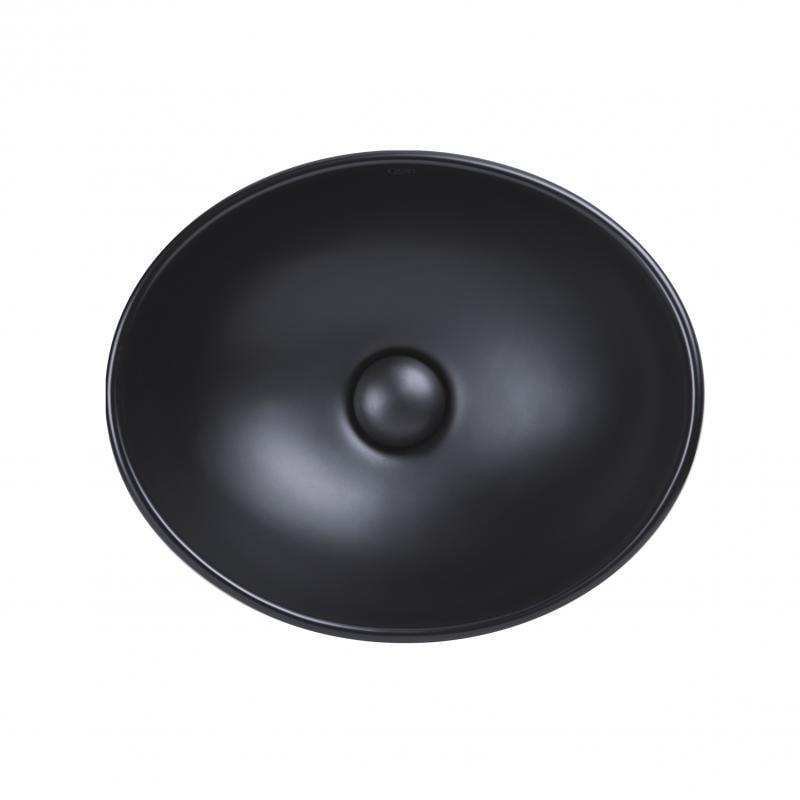 Раковина-чаша Q-tap Dove с донным клапаном Matt Black QT063078MBMB
