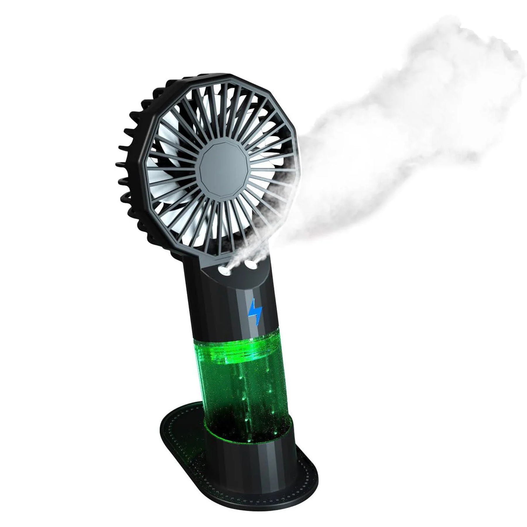 Вентилятор ручной 2в1 с увлажнением и подставкой (C361) - фото 6 Вентилятор ручной 2в1 с увлажнением и подставкой (C361) - фото 6