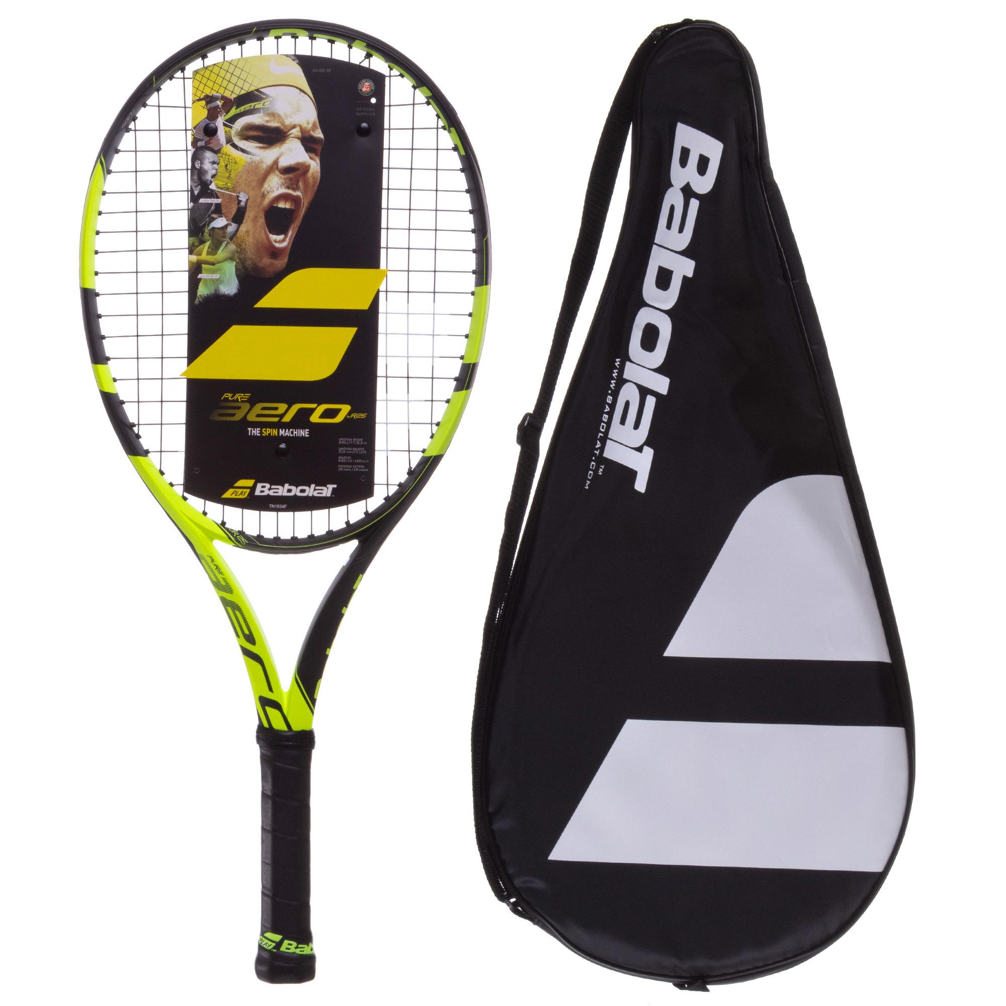 Ракетка для большого тенниса Babolat BB140226-142 Pure Aero Junior 25 юниорская Желтый (NA002902)