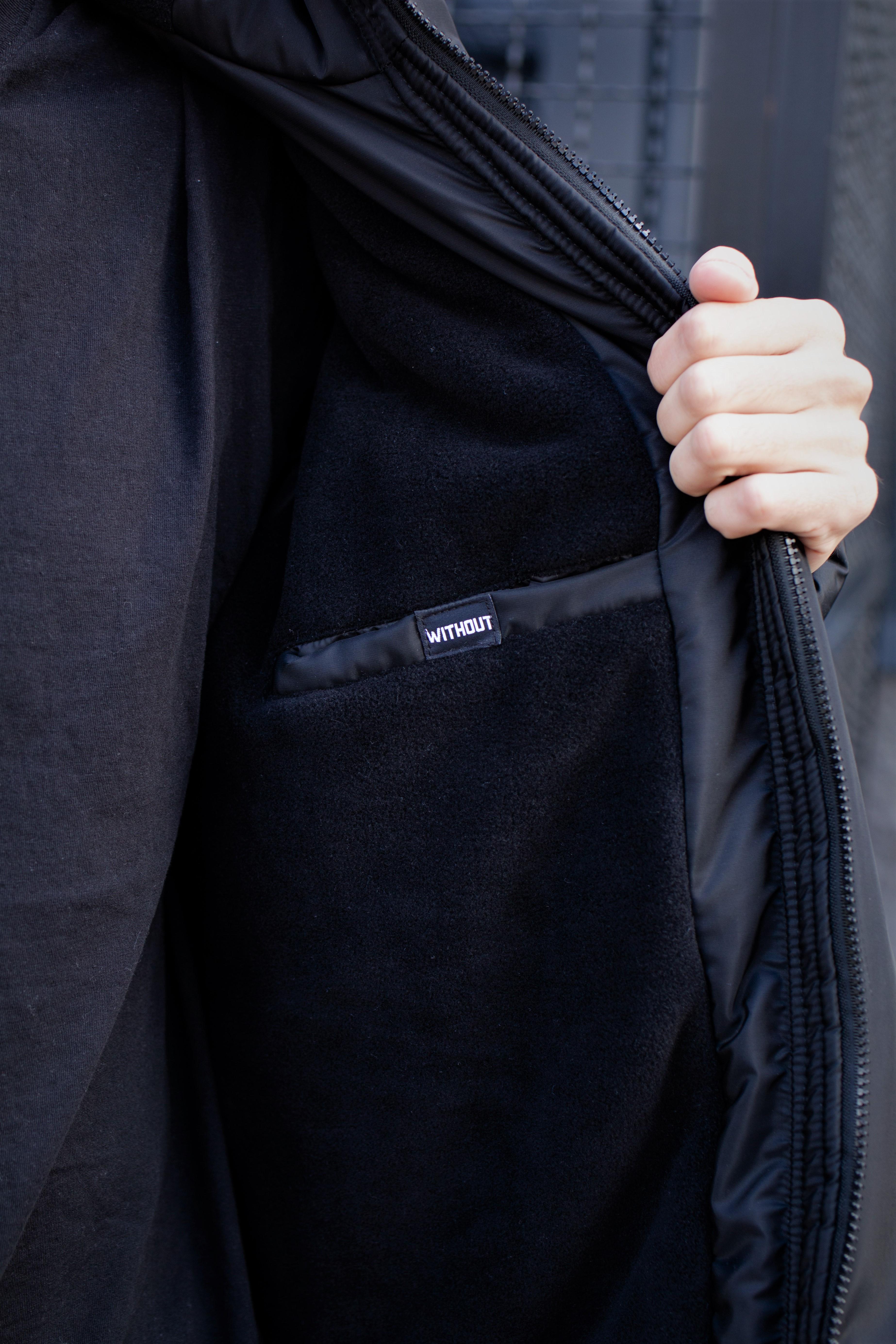 Парка зимова Without Island man S Black (S8048904) - фото 8