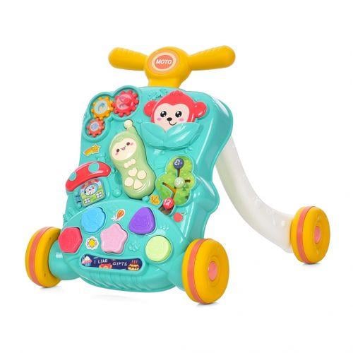 Ходунки-каталка Первые шаги Бирюзовый (2538934455)