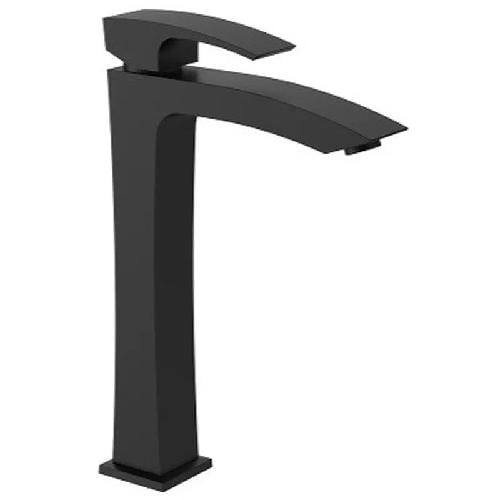 Смеситель для умывальника KOER KB-11007-05 высокий черный (KR3441)