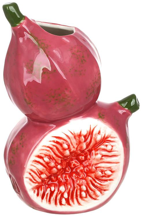 Ваза фарфоровая Figs 17,5 см Розовый