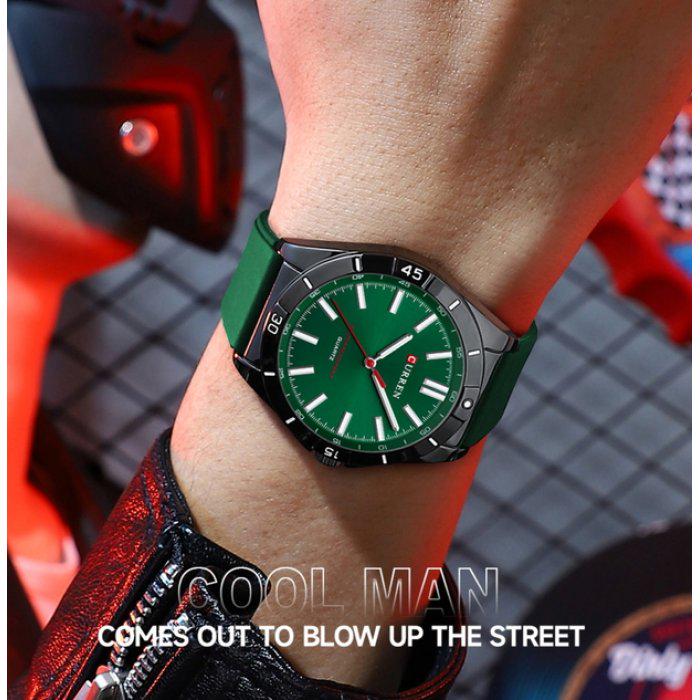 Часы наручные мужские Curren West Green (1481) - фото 4 Часы наручные мужские Curren West Green (1481) - фото 4