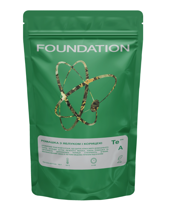 Чай Foundation Coffee Roasters Ромашка с яблоком и корицей 100 г