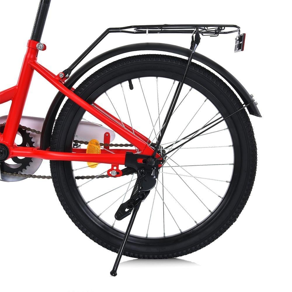 Дитячий велосипед PROF1 Neo 20" з багажником Червоний - фото 6 Дитячий велосипед PROF1 Neo 20" з багажником Червоний - фото 6