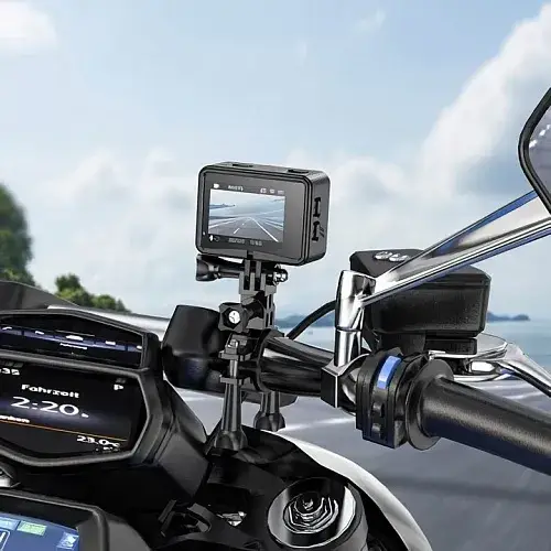 Экшн камера Hoco DV101 Dual Color Screen Sports Camera Black - фото 6 Экшн камера Hoco DV101 Dual Color Screen Sports Camera Black - фото 6