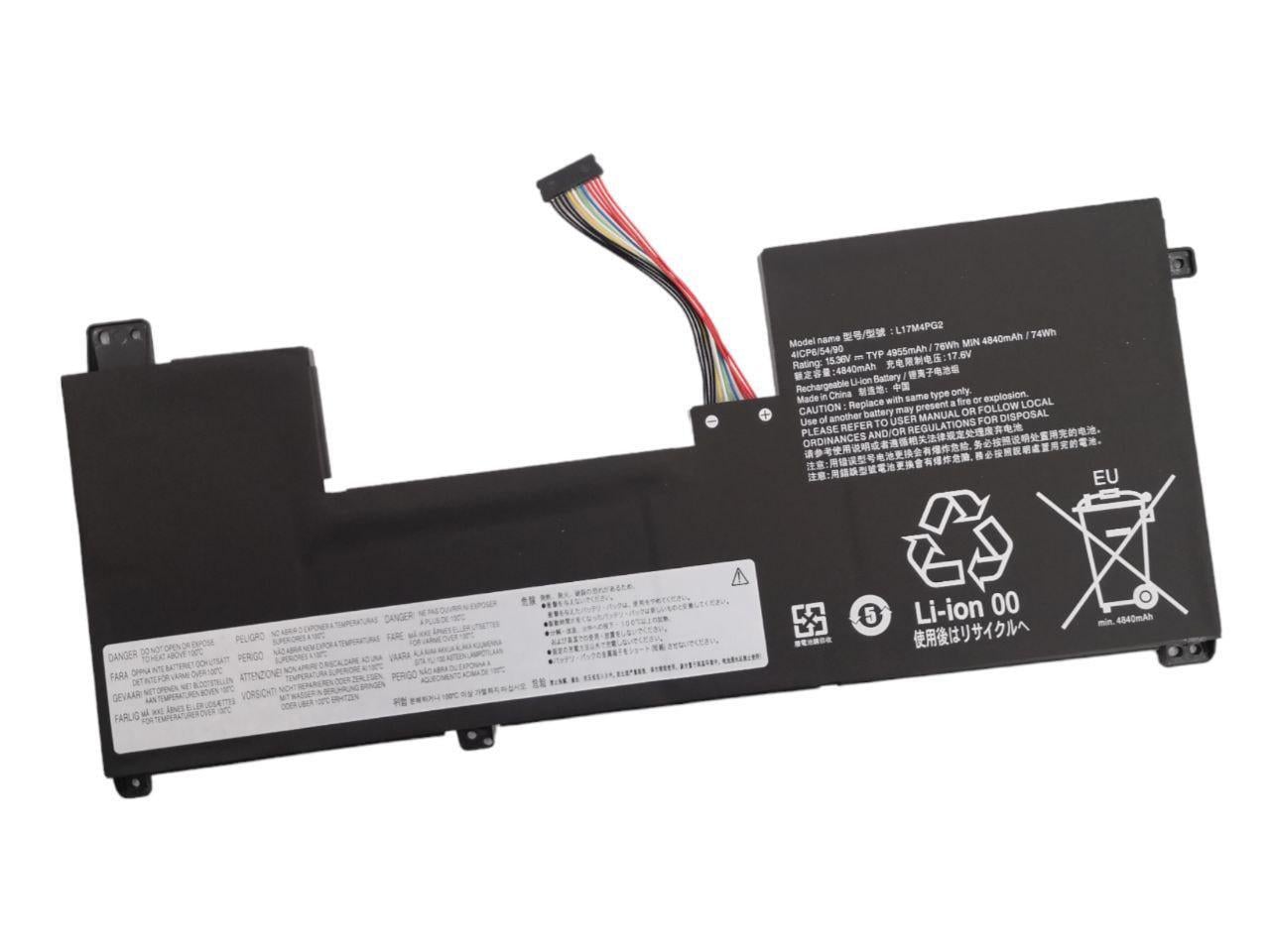 Аккумулятор для Lenovo Legion Y740-17ICHg/Y9000K 2019/Y730-17ICH/L17C4PG2/L17M4PG2 4955 mAh 76Wh (22932254)