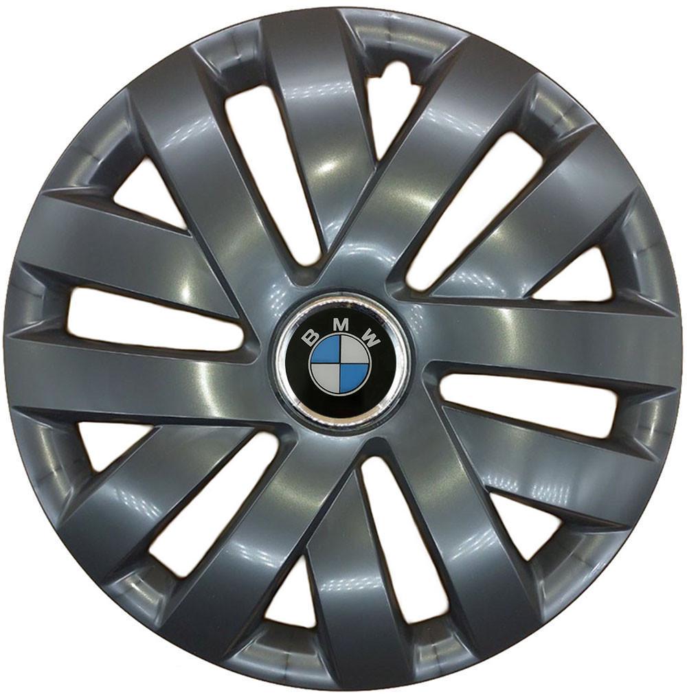 Колпаки автомобильные R15 SJS BMW 315 4 шт. Черный