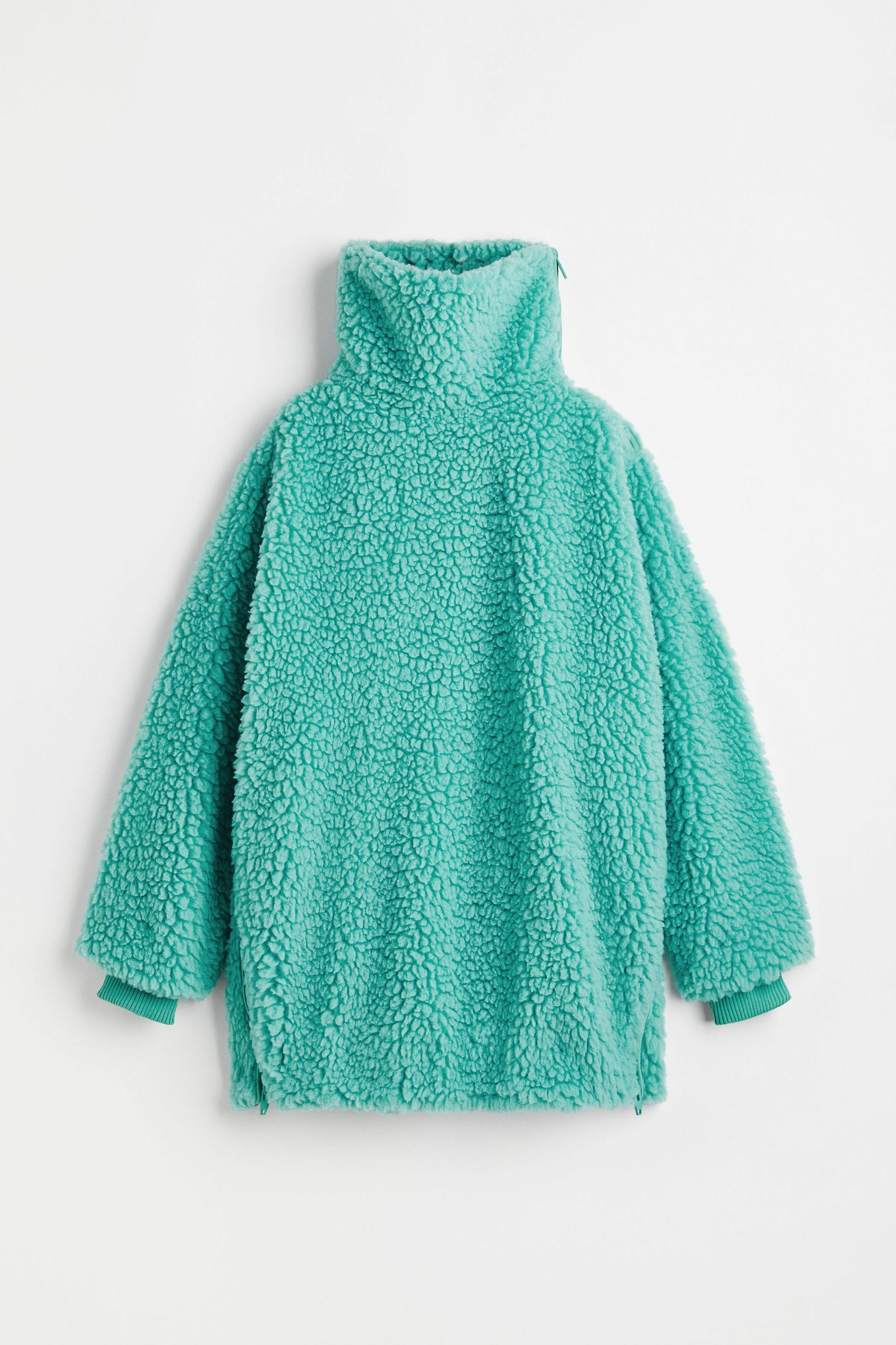 Куртка хутряна оверсайз XS М'ятний (1104624wer)