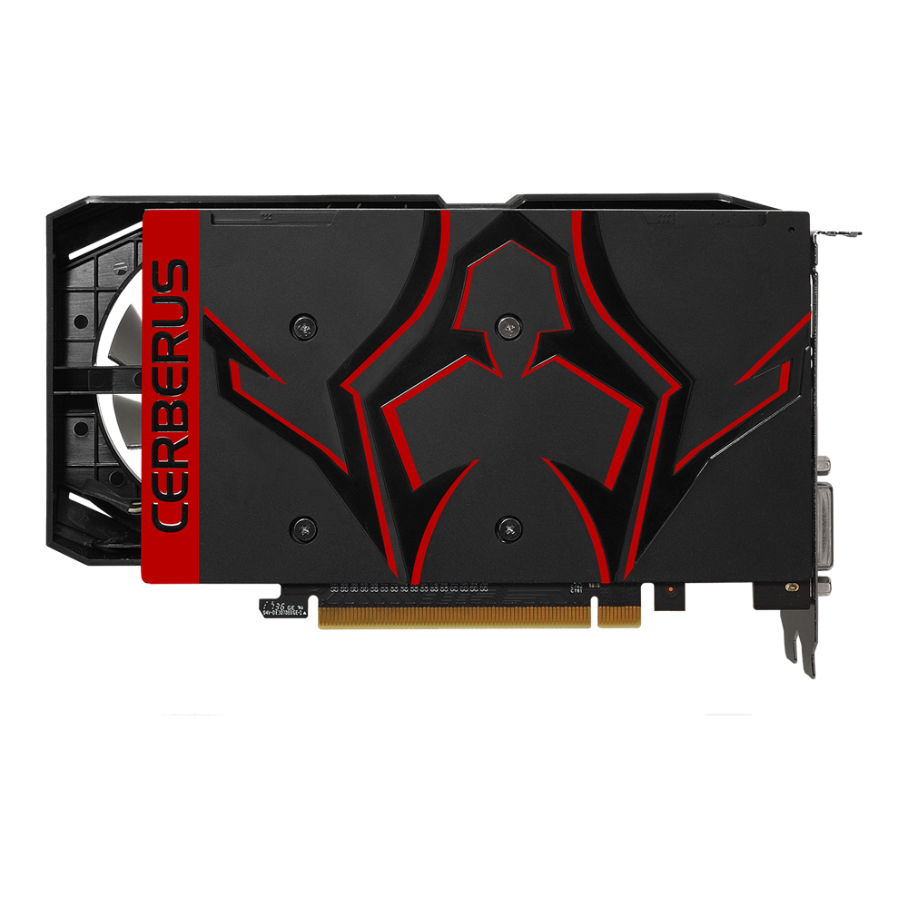 Видеокарта Asus GTX 1050Ti 4 Гб GDDR5 (CERBERUS-GTX1050TI-O4G) - фото 6