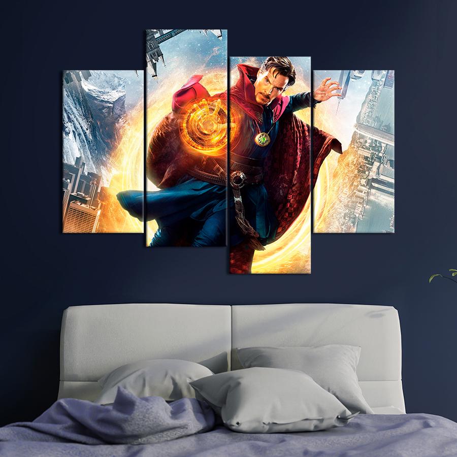 Настенний декор Верховный маг Марвел Доктор Стрендж 129x90 см (A47-4)
