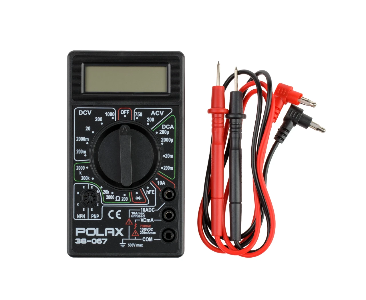 Мультиметр Polax цифровой (38-067)