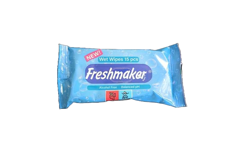 Вологі серветки Freshmaker 15 шт. (8697817871019)