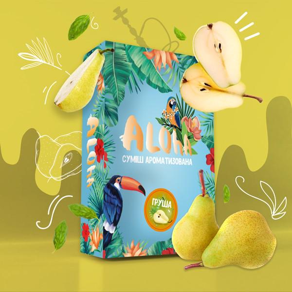 Табак для кальяна Груша ALOHA 100г безникотиновый