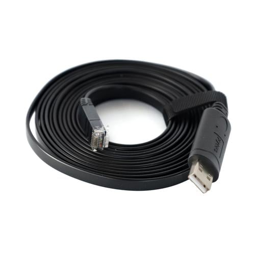 Кабель-перехідник консольний для батарей Pytes USB to RJ45 RS232 FTDI 3 м Black (40a0c668)