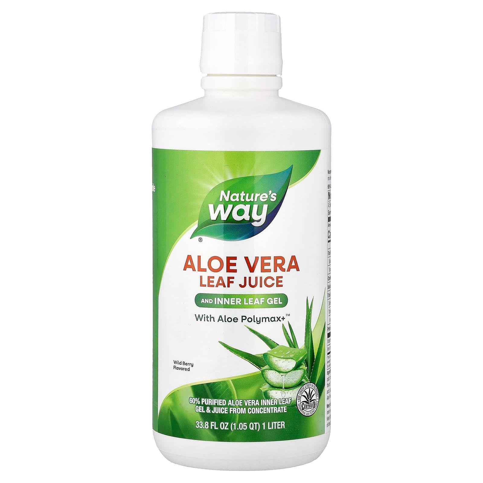Алое Вера Nature's Way Aloe Vera гель и сок из листьев 1 л - фото 1 Алое Вера Nature's Way Aloe Vera гель и сок из листьев 1 л - фото 1