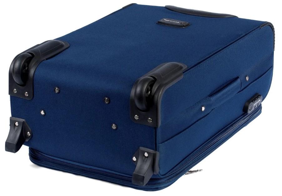 Валіза текстильна Wings 6802 S на 2 колесах Блакитний (CETKNWI6802SM2GOL) - фото 6 Валіза текстильна Wings 6802 S на 2 колесах Блакитний (CETKNWI6802SM2GOL) - фото 6