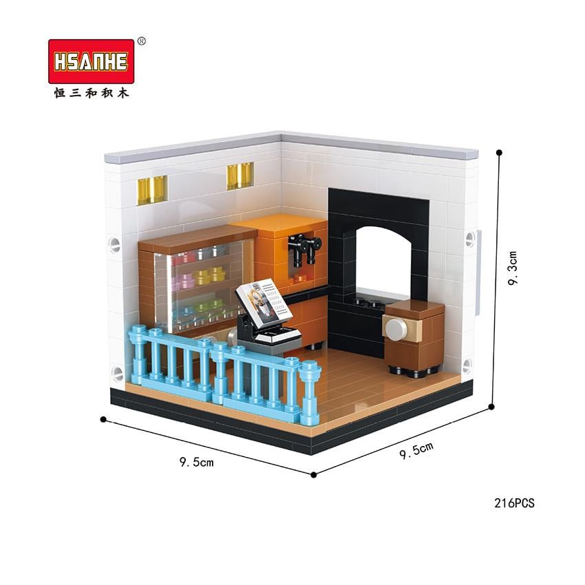 ᐉ Конструктор Limo Toy Creator Hsanhe McDonalds №4 216 деталей