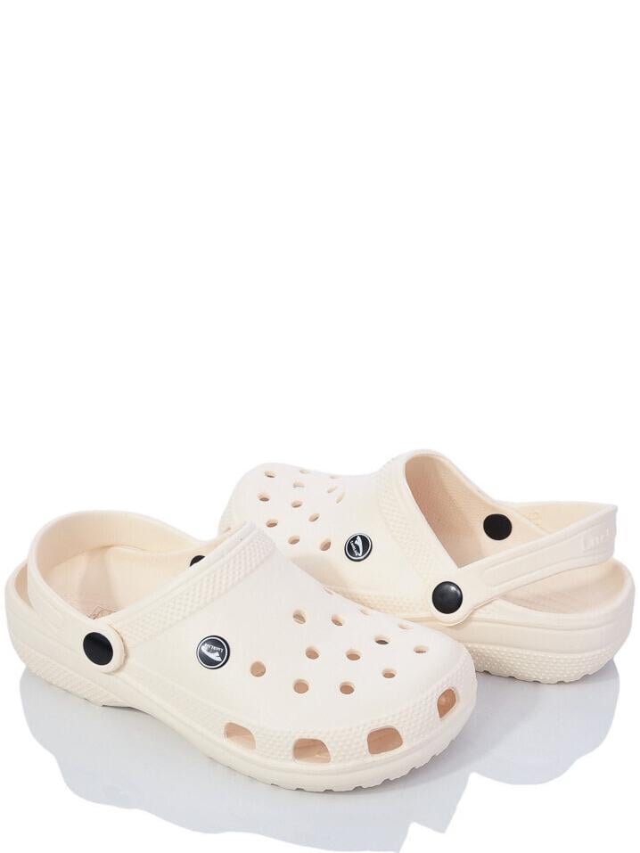 Кроксы luck Line N3001-387 р. 37 Молочный