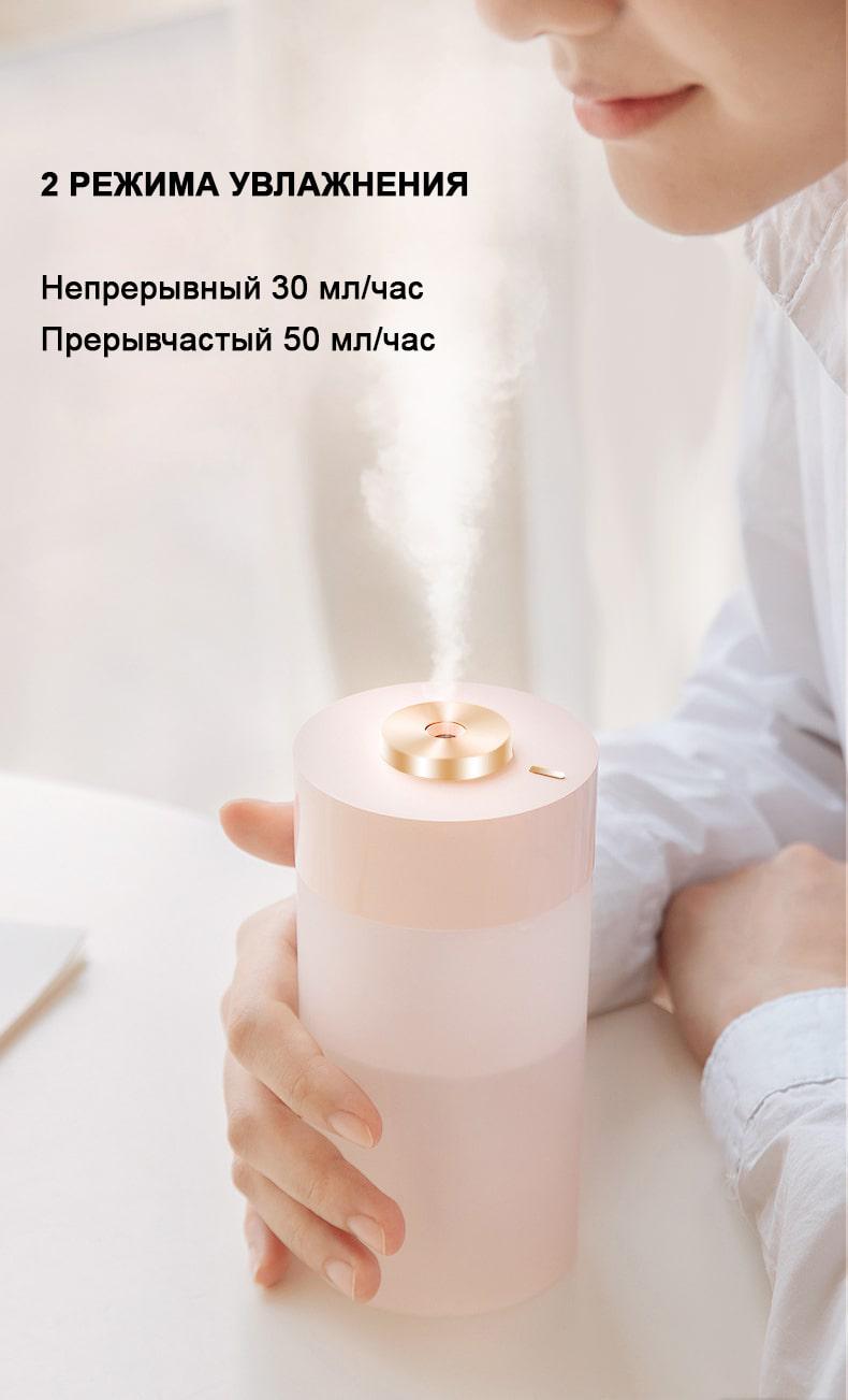 Увлажнитель воздуха портативный Cardi-101 USB с ночником Розовый (BP3s) - фото 15 Увлажнитель воздуха портативный Cardi-101 USB с ночником Розовый (BP3s) - фото 15