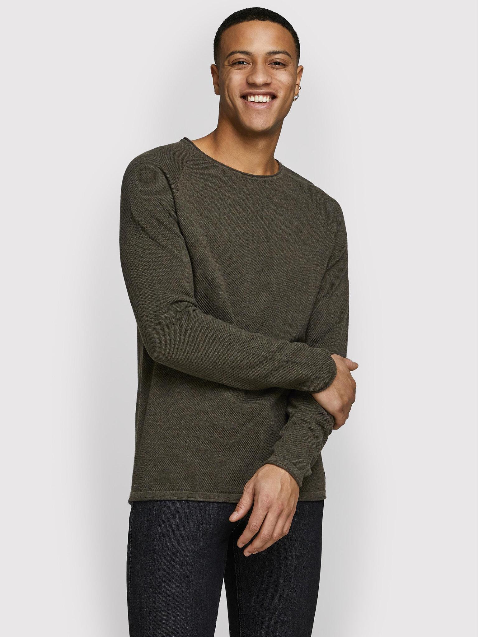 Светр Jack & Jones Hill Knit Хакі M (21339138)