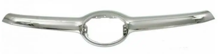 Молдинг решетки радиатора Toyota Highlander 13-16 верхний хром (187061991)