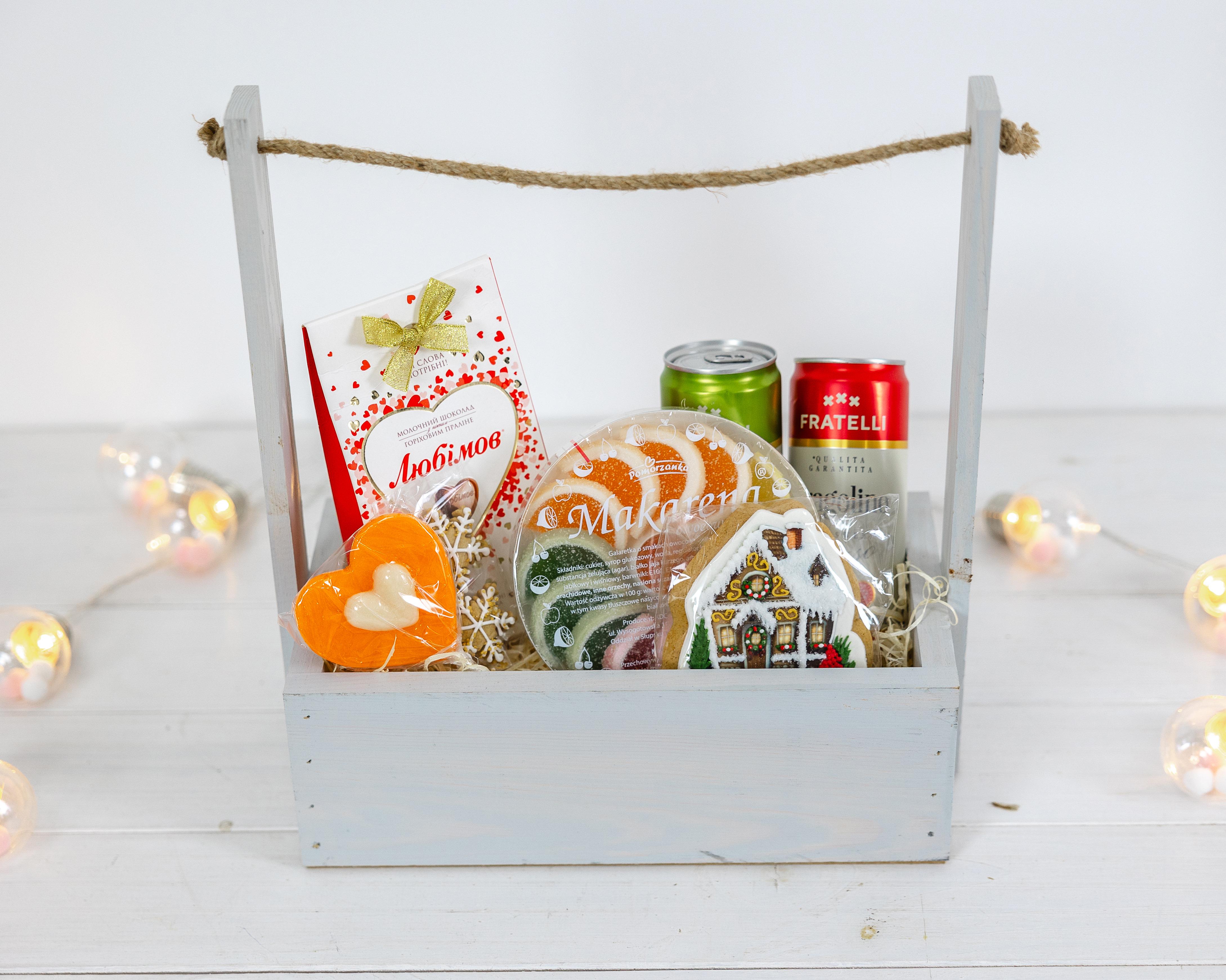 Ящик деревянный для подарков Хюге Светло-серый (0002120) - фото 6 Ящик деревянный для подарков Хюге Светло-серый (0002120) - фото 6