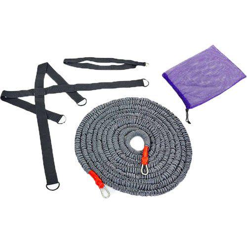 Пояс для выбегания FB-3120 Черно-серый (56363112)