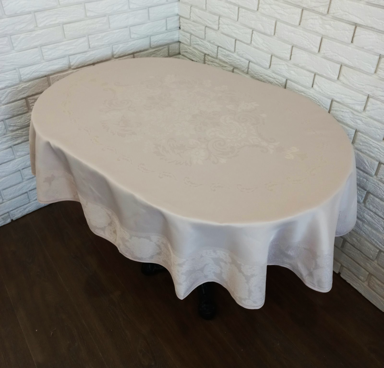 Скатерть тефлоновая Sagol 160x300 ovale St-060 Cappucino (CN6290)