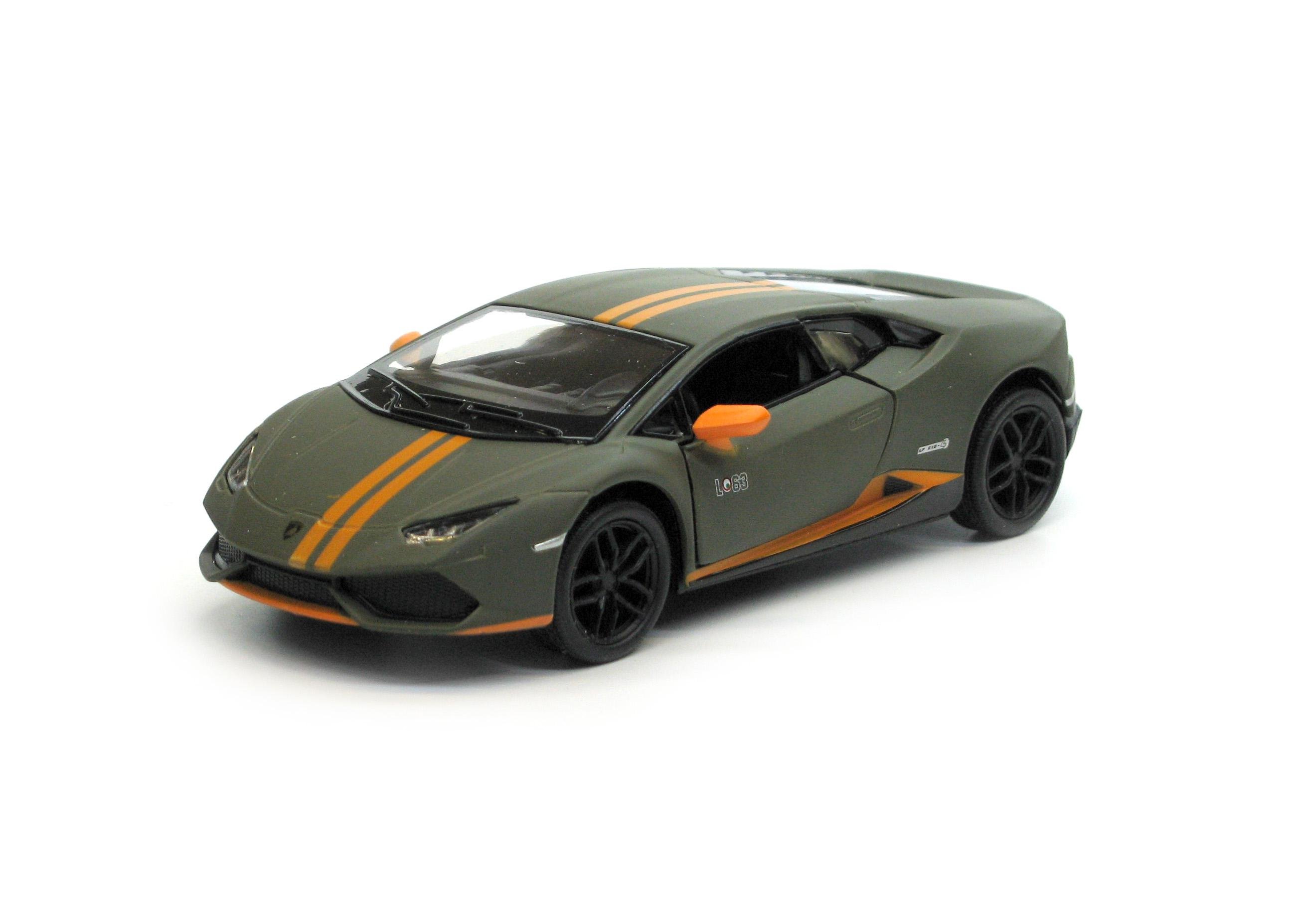 Машина Kinsmart металлическая KT5401W Lamborghini Huracán LP610-4 Avio