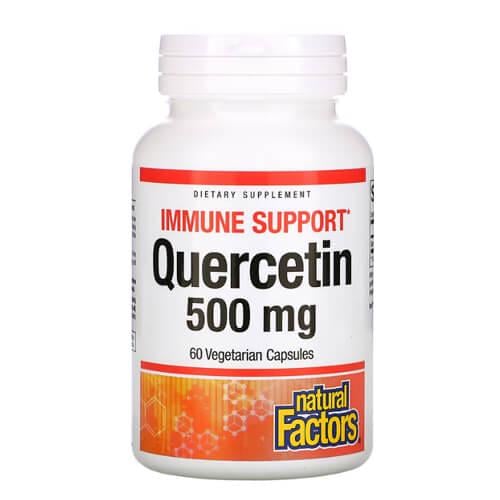 Кверцетин Natural Factors Quercetin 500 мг 60 Veg Caps (NFS-01390)
