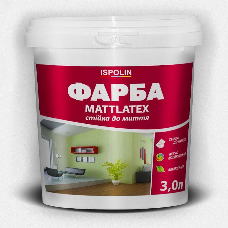 Краска акриловая водоэмульсионная 3 л (28716300) Краска акриловая водоэмульсионная 3 л (28716300)