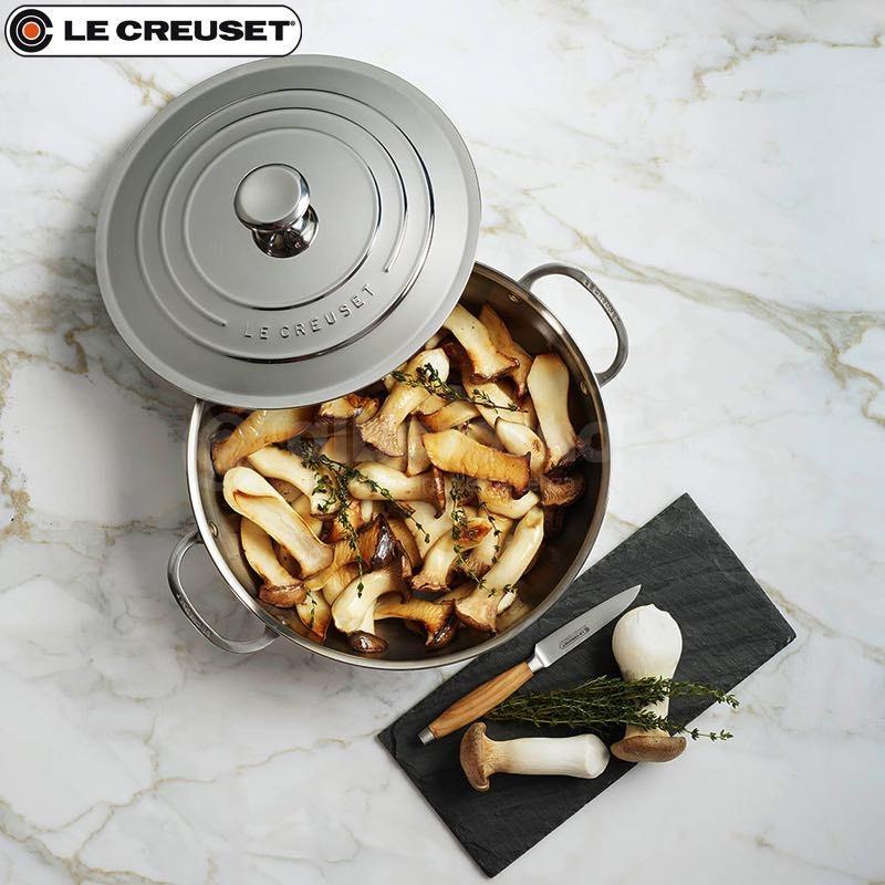 Кастрюля Le Creuset из нержавеющей стали 3-Ply Plus 5,3 л 24 см Серебристый (96602124000000) - фото 5